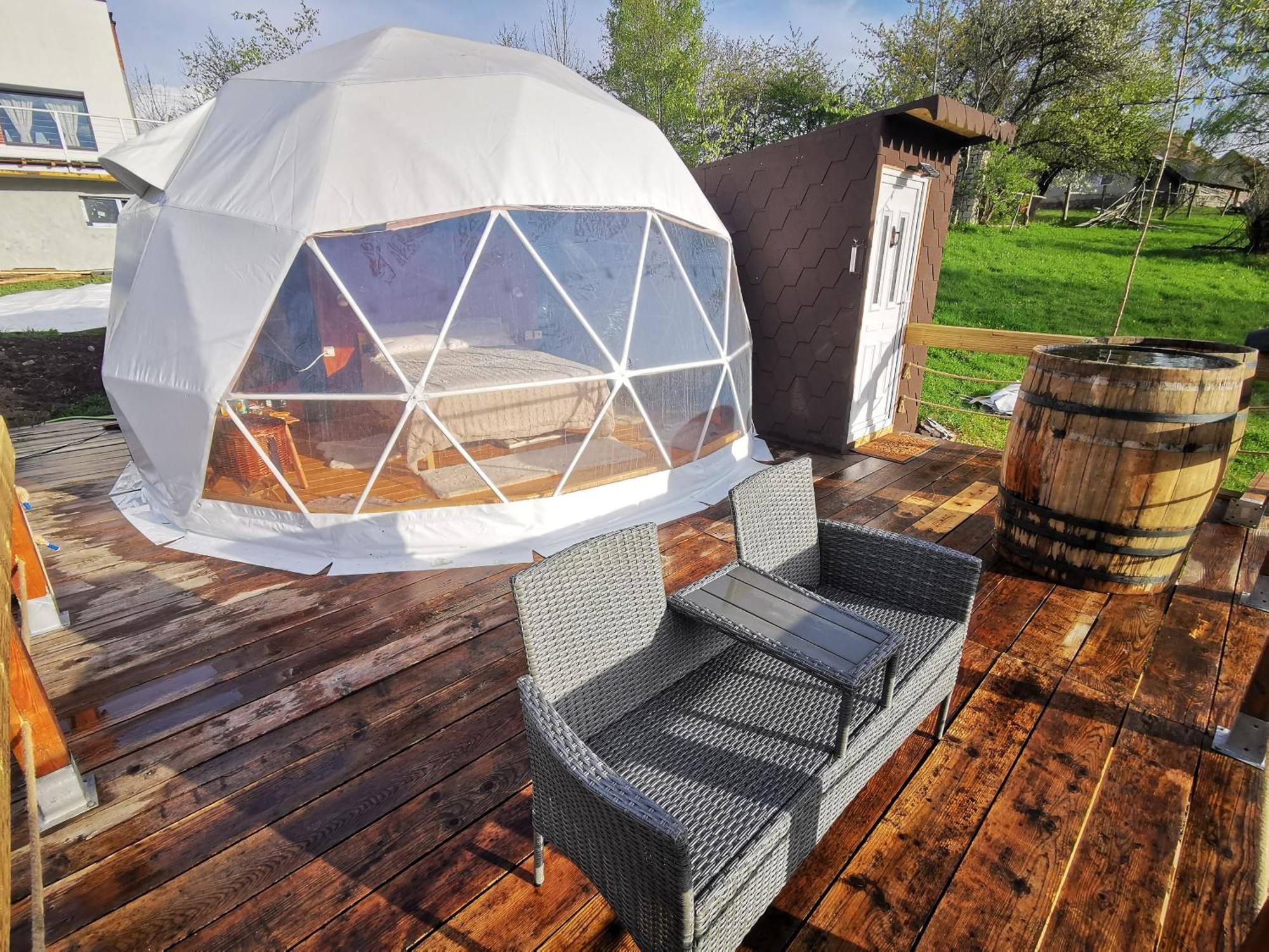 Glamping Zazen Otel Drumu Carului Dış mekan fotoğraf