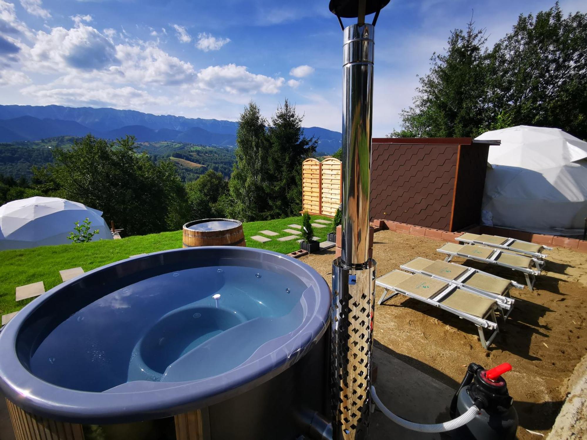 Glamping Zazen Otel Drumu Carului Dış mekan fotoğraf