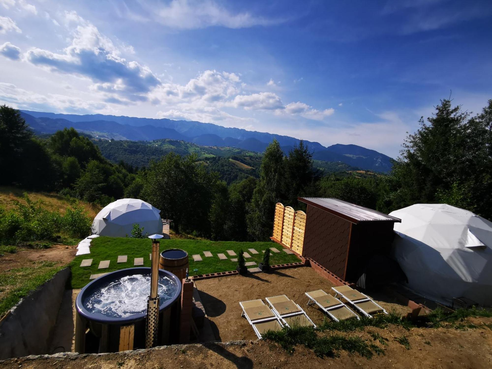 Glamping Zazen Otel Drumu Carului Dış mekan fotoğraf